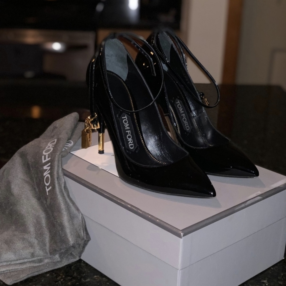 Tom Ford Black patent leather